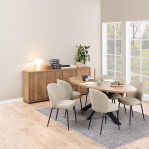 Carreras dining chairs, pair